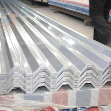 Hoja de aluminio corrugado para techos y revestimiento de almacenes